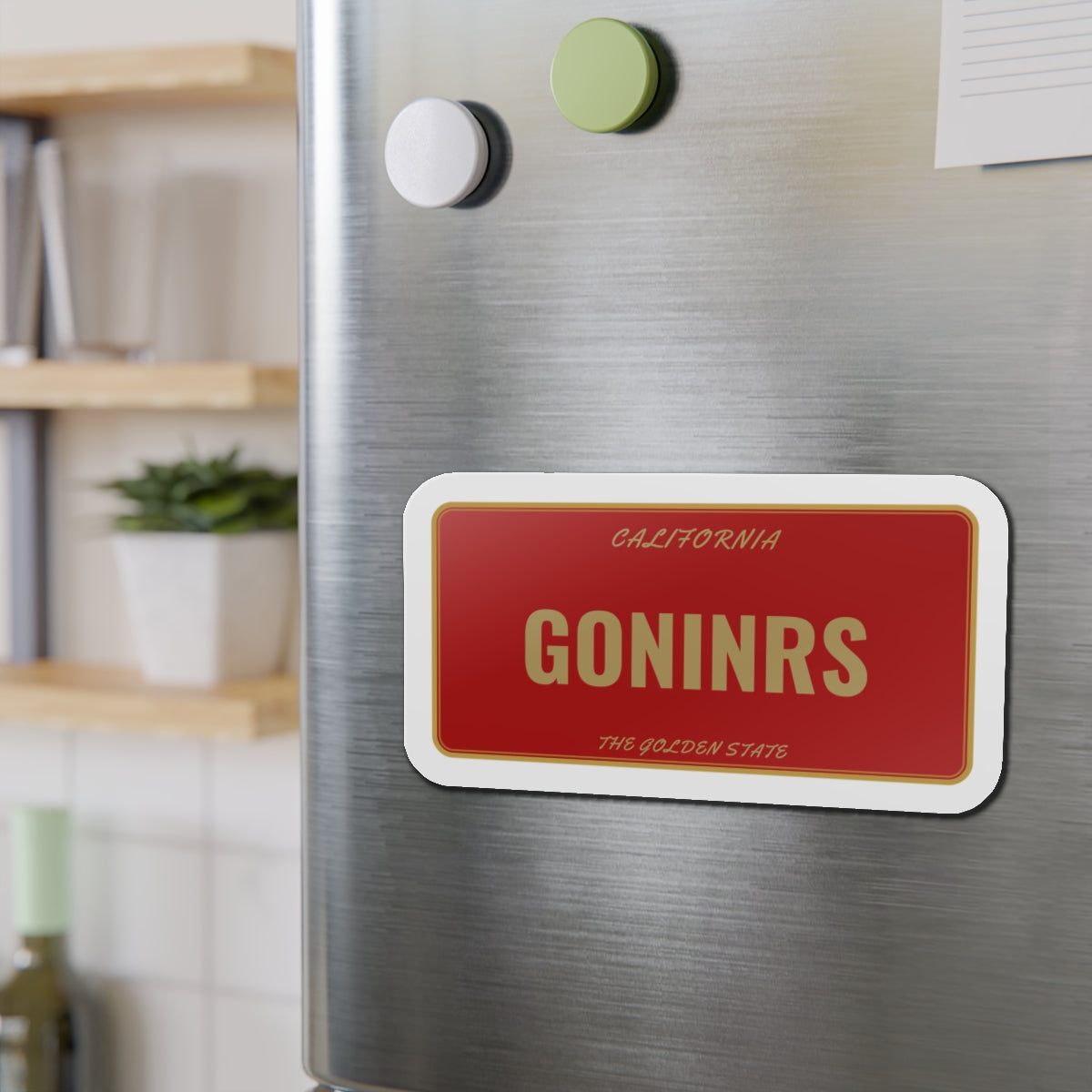 Custom Die-Cut Plate Magnet