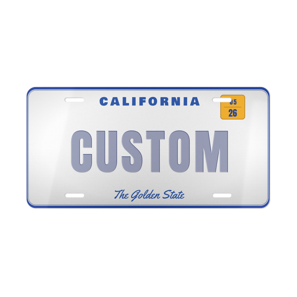Custom License Plate - Full Size