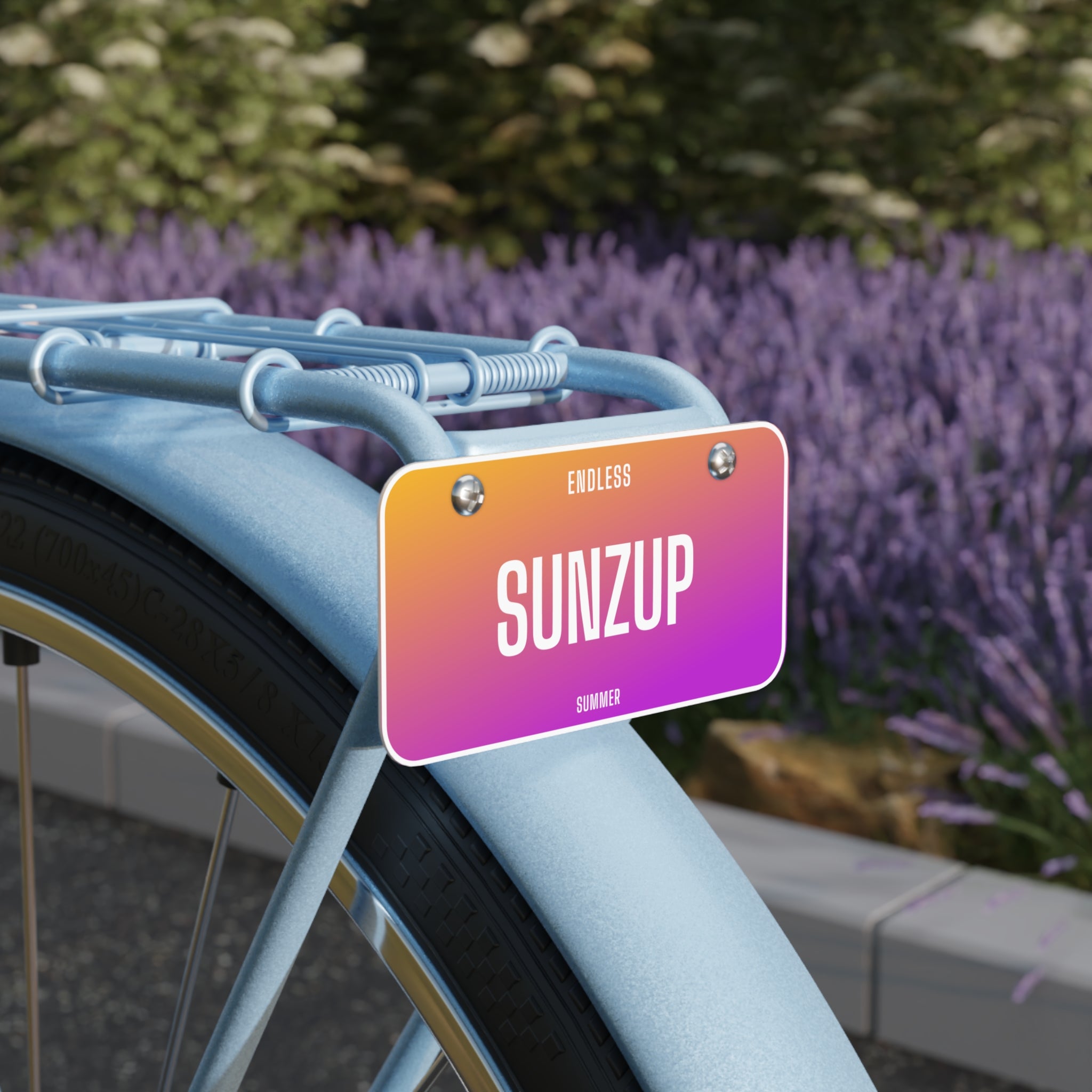 Custom License Plate — Mini
