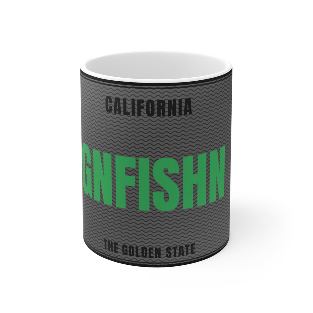 Custom License Plate Mug