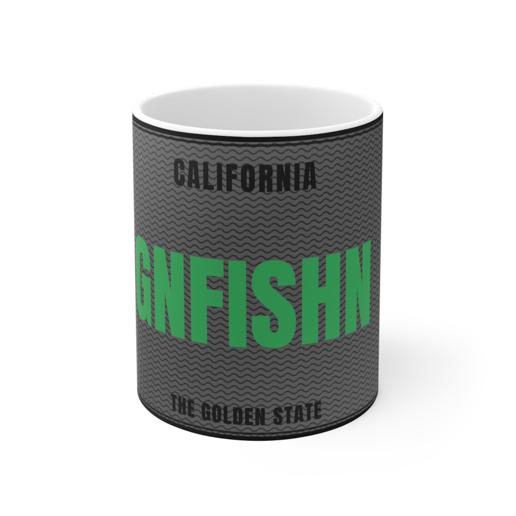 Custom License Plate Mug