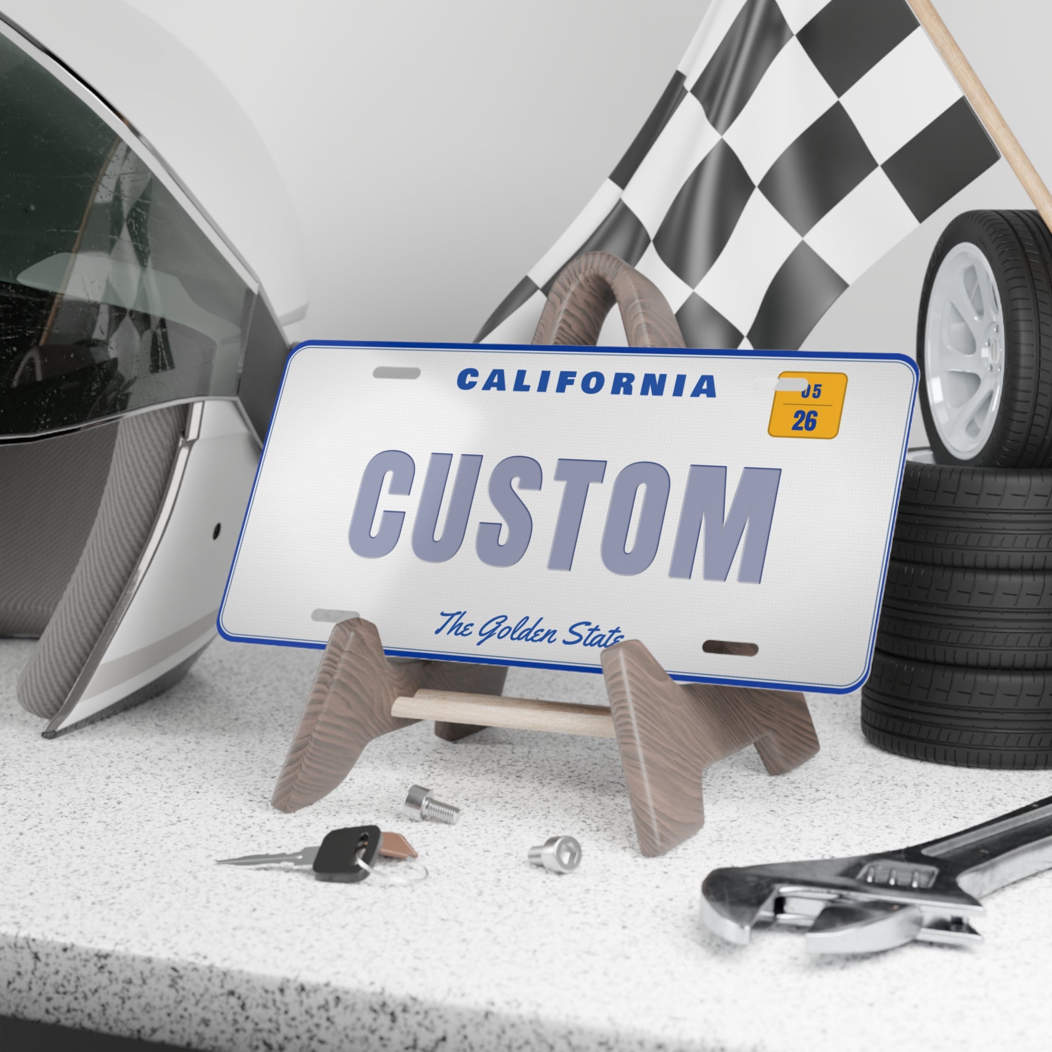 Custom License Plate - Full Size