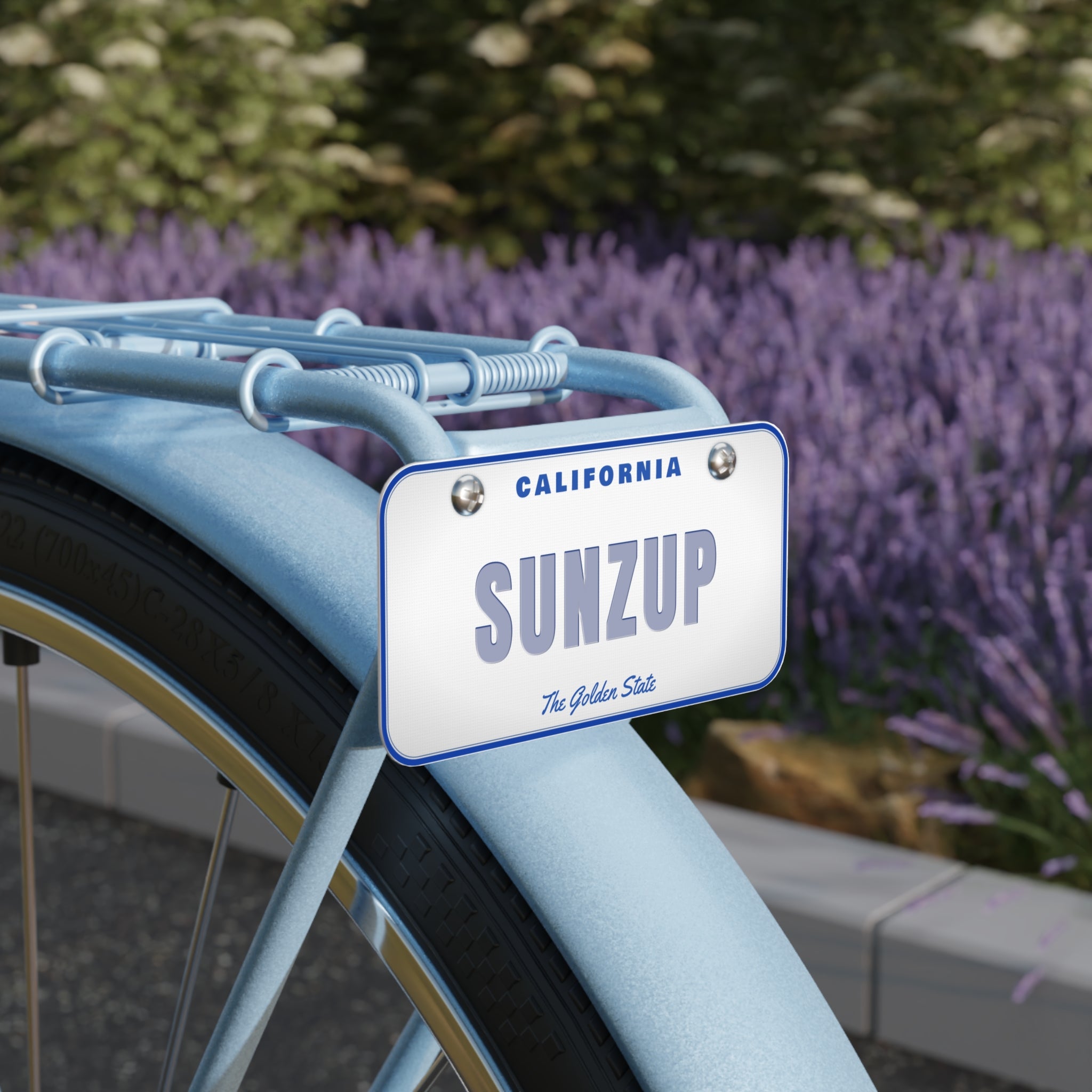 Custom License Plate — Mini