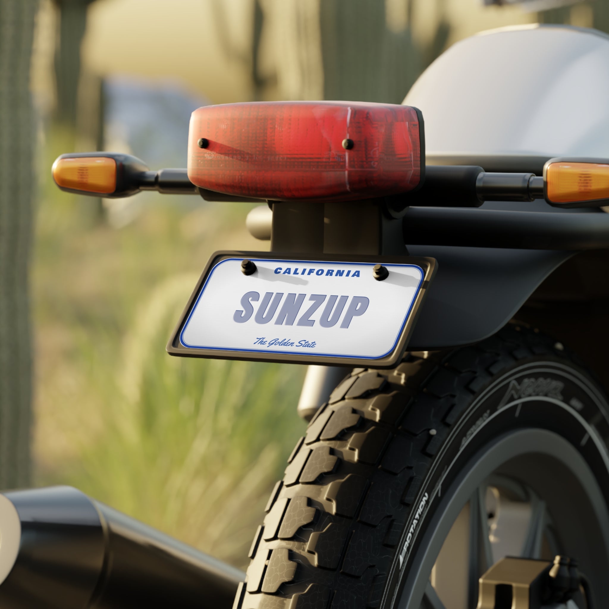 Custom License Plate — Mini