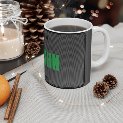 Custom License Plate Mug
